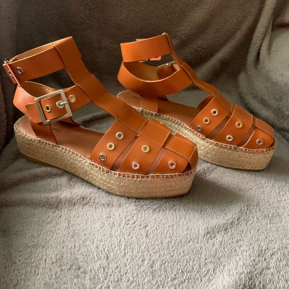 Free People Women's Gable Glad Ankle Strap Espadrille